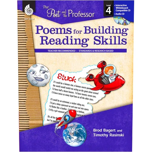 By Timothy Rasinski (Author), Brod Bagert (Author) Poems for Building Reading Skills Level 4 (The Poet and the Professor)