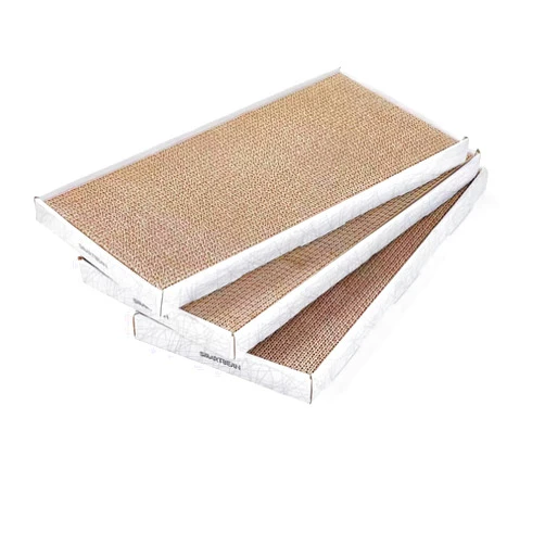 Fldofaves Scratcher Pad Scratching Post Pads 3pcs Cat Cardboard,Cat Scratch Pad,Cat Post,Double-Sided Design for Double Life
