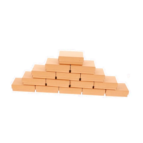 AKOOSY Elegant Jewelry Box Set 24 Pack Cardboard Ring Box Necklace Box for Wrapping Scratch- Inner Lining