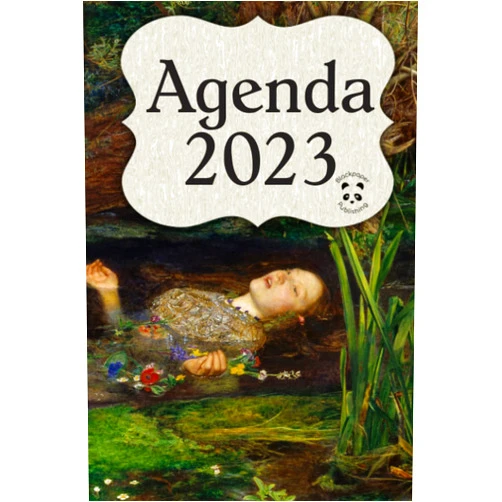 Italian Edition by Blackpaper Publishing (Author) Agenda 2023 John Everett Millais - Ophelia: Planner settimanale A5 in carta crema con calendario annuale, tracker abitudini mensile, spazio per le ... pagine per i contatti (Italian Edition)