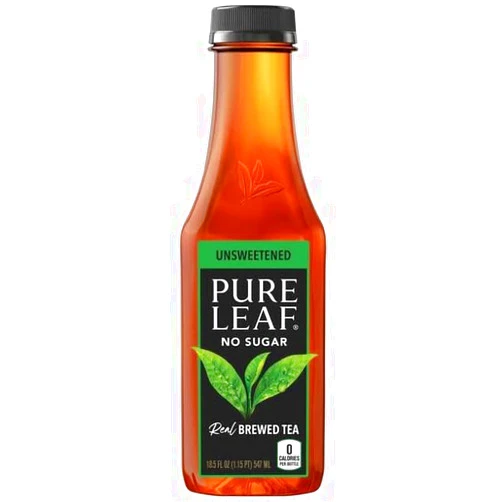 Generic Shipped by B4Y-Pure_Leaf (Unsweetened Iced Tea, 18.5 oz Bottles) (12, 18.5, Fl Oz)