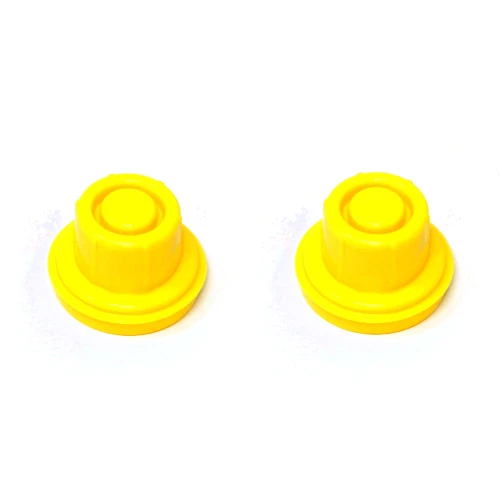 JSP Manufacturing 2Pack Blitz Yellow Gas Can Spout Cap fits self-Venting Gas can spouts 900302 900092 900094 Aftermarket (SPOUTS NOT Included)