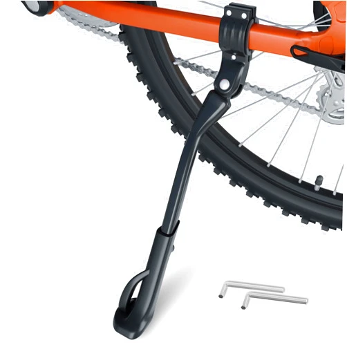 NICEDACK Bike Kickstand, Adjustable Kickstand Aluminium Alloy Bicycle Kickstand for Mountain Bike/700 Road Bike/BMX/MTB 26'' 27.5'' 28 29 inches Adults Bike