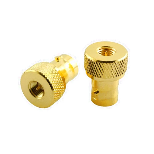 DHT Electronics 2pcs RF coaxial Coax Adapter SMA Male to BNC Female goldplated