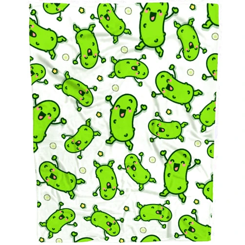 Ottoy Pickles Baby Blanket Gifts Pickles Soft Toddler Blanket for Boys, Girls, Infant, Newborn Receiving Pickles Throw for Newborn Gifts 40