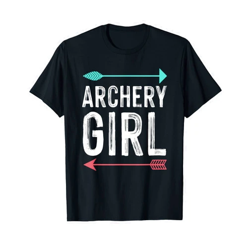 Best Archery Gifts Bowhunter Bowman Arrow Clothes Cool Archery For Girls Women Crossbow Bow Hunting Archer T-Shirt