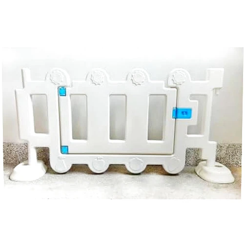 Generic Soft Play Fence Gate in White for Indoor and Outdoors (1pc)