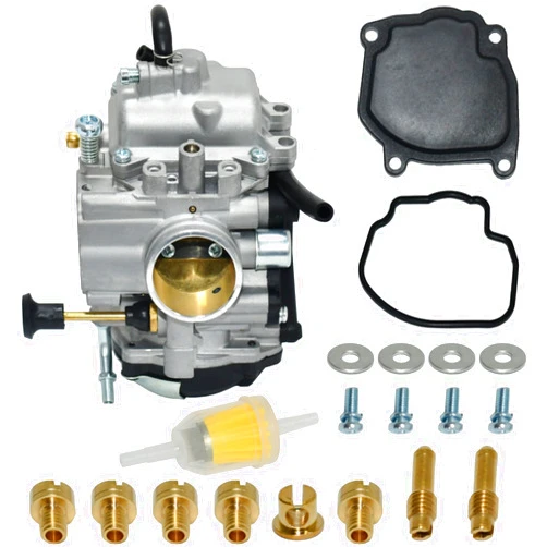 Tupo Premium Carburetor Kit Compatible With Yamaha Bear Tracker 250 YFM250 YFM250X YFM250XH YFM250XM YFM250XR 1999-2004 Replaces 4XE-14140-13-00 ATV Carb