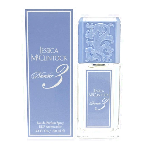 Jessica McClintock No. 3 Eau de Parfum Spray for Women, 3.4 Ounce
