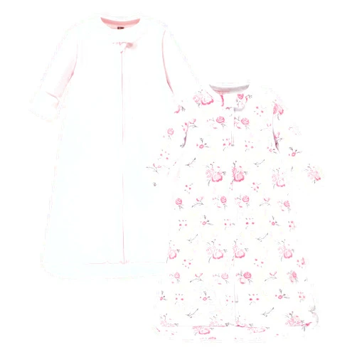 Hudson Baby Unisex Baby Cotton Long-Sleeve Wearable Sleeping Bag, Sack, Blanket