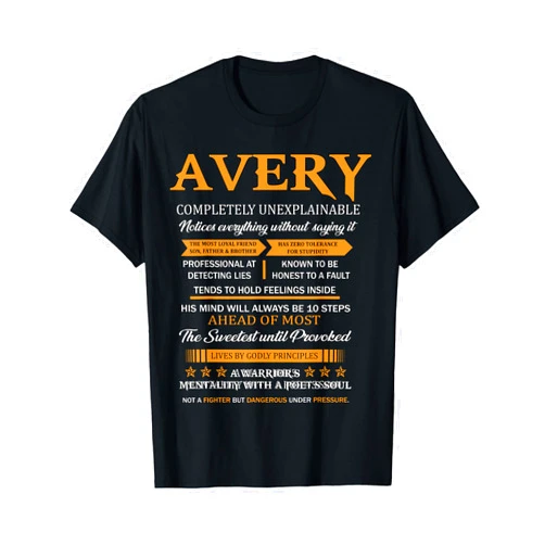 Visit G-Lane-Graphicx Completely Unexplainable (Series) Avery T-Shirt