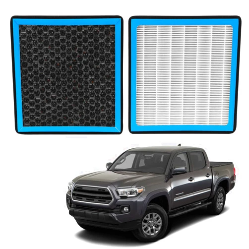 Parfyter 1*HEPA Cabin Air Filter replacement CF10374 compatible with 2005-2023 Toyota Tacoma;2013-2016 Dodge Dart;2003-2008 Pontiac Vibe Activated Carbon Filter
