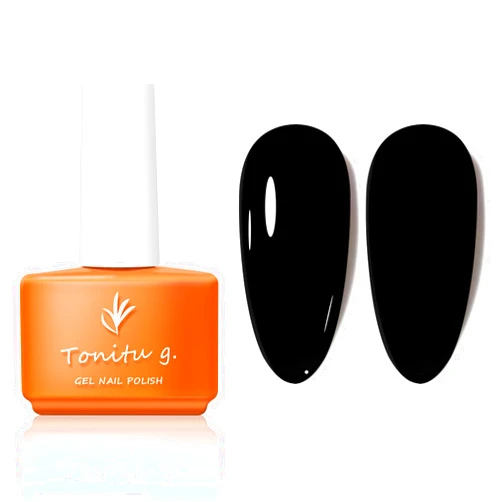 TONITU G · Gel Nail Polish 30 Colors-7ML Bright White Black Colors Soak Off UV LED Nails All Seasons Manicure Salon DIY at Home Nails Art Design (SC201)
