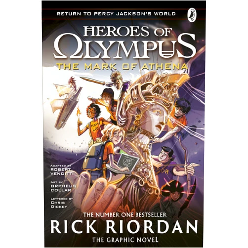 By Robert Venditti (Author), Rick Riordan (Author) The Mark of Athena: The Graphic Novel (Heroes of Olympus Book 3) (Heroes of Olympus Graphic Novels)