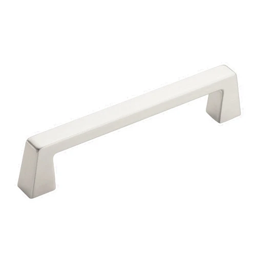 Amerock | Cabinet Pull | Satin Nickel | 5-1/16 inch (128 mm) Center to Center | Blackrock | 1 Pack | Drawer Pull | Drawer Handle | Cabinet Hardware