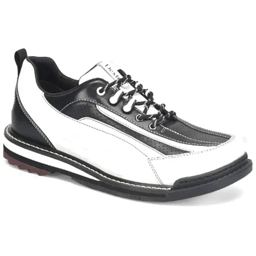 Dexter Mens SST 6 Hybrid LE Bowling Shoes Right Hand (for Right Handed Bowlers only. Men's Shoe Sizing) - White/Black 8