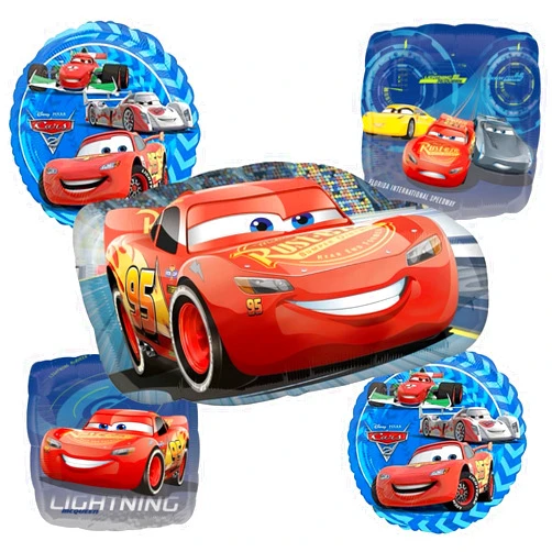 Anagram Cars Birthday Party Supplies Balloon Bouquet Decorations