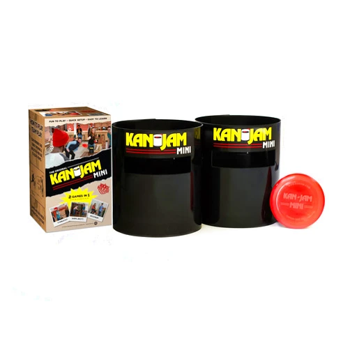 Kan Jam Mini - Disc Throwing Game - Great for Indoor Table Top, Basement, Dorm Room, and Game Room Play!
