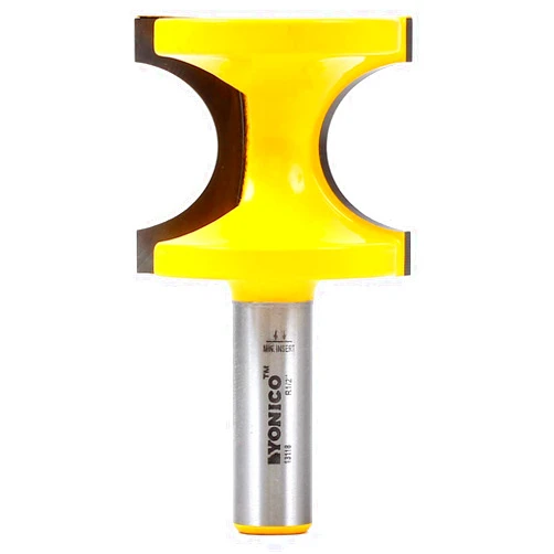 YONICO 13118 1-Inch Bead Bullnose Router Bit 1/2-Inch Shank