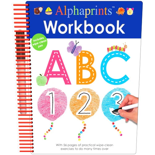 Roger Priddy Alphaprints Workbook ABC (Wipe Clean Activity Book)