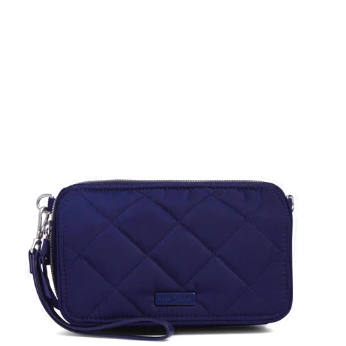 Vera Bradley Women's Performance Twill All in One Crossbody Purse With RFID Protection