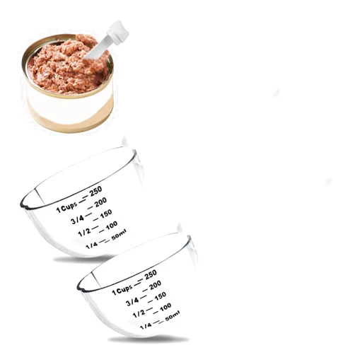 Mutclord Dog food measuring scoop 1cup,cat food scoop, Pet food scoop,cat spoons for wet food.Accurate measurement,Also can be used for rice, flour, soybean and other kinds of grain.