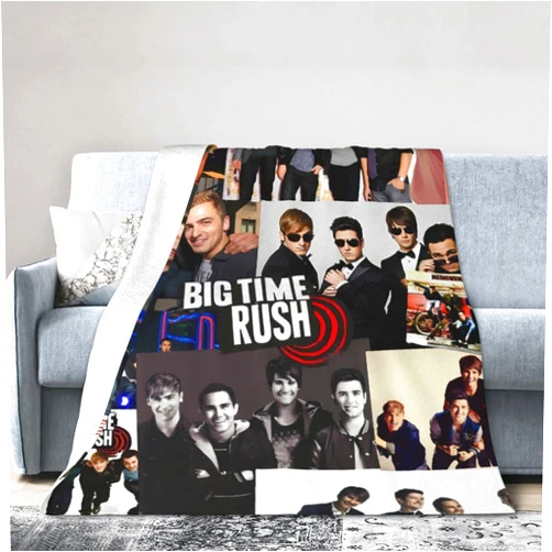Yeskit Big Music Time Music Rush Throw Blanket Soft Flannel Fleece Blanket Warm Cozy Printed Sofa Blankets 60