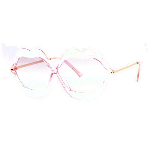 PASTL Cute Lip Shape Sunglasses Lips Kiss Womens Fashion Shades UV 400