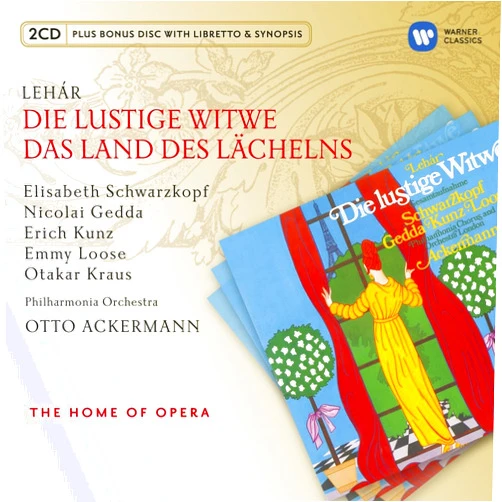 Schwarzkopf (Artist), Loose (Artist), Kraus (Artist), Lehar (Composer), Ackermann (Conductor) & 2 more Format: Audio CD Franz Lehár: Die lustige Witwe / Das Land des Lächelns