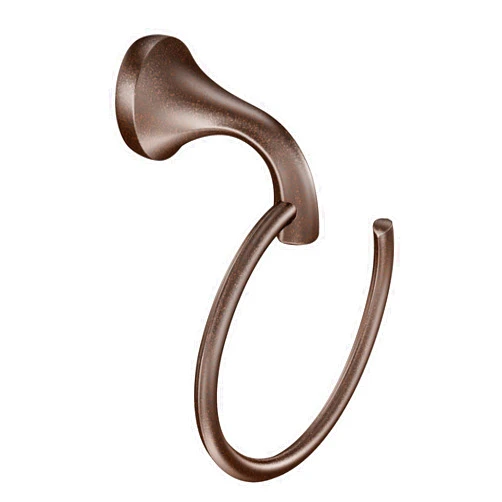 Moen YB2886ORB Eva Bathroom Towel Ring, Oil-Rubbed Bronze