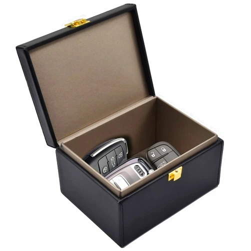 briidea Faraday Box Key Fob Protector, RFID Signal Blocking Box, Faraday Box Signal Blocking Shielding Box for Car Key