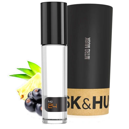 Musk and Hustle Creed Aventus for Men Premium Impression by Musk & Hustle | No. 24 | Superior Ingredients & Note Formula | Men's Cologne Oil | Masterfully Blended in U.S.A.