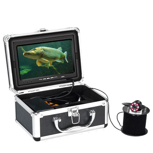 LikeCoo Underwater Fishing Camera, Ice Fishing Camera w/DVR, 720P Portable Video Cameras Fish Finder w/ 7