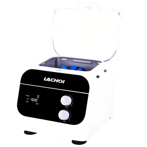 LACHOI Electric Centrifuge Machine 6x15ml 100-4000RPM 1-999mins Timer LCD Display Lab Benchtop Centrifuges Centrifuge Machine Lab Digital Desktop Centrifuge for Lab School Research