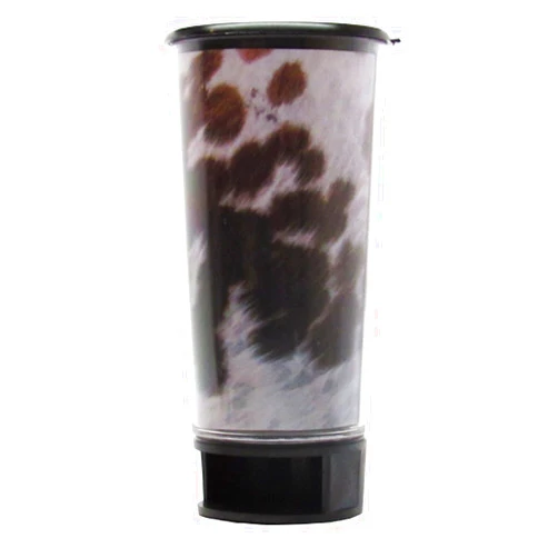 Spit Bud Cowhide Portable Spittoon with Can Opener: The Ultimate Spill-Proof Spitter by Spitbud