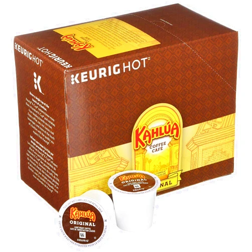 KAHLÚA Kahlua Original Coffee, 18-Count K-Cups for Keurig Brewers (Pack of 2)
