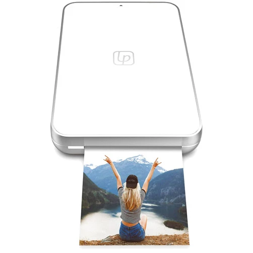 Lifeprint Ultra Slim Printer | Portable Bluetooth Photo, Video & GIF Instant Printer with Video Embed Technology, Editing Suite & Social App for iOS and Android | 2x3 ZINK Zero Ink Sticky-Back Film
