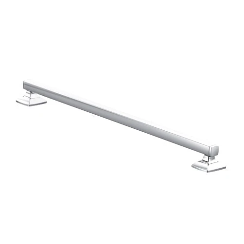 Moen YG5118BN Bathroom Safety 18-Inch Stainless Steel Transitional Bathroom Grab Bar, Brushed Nickel