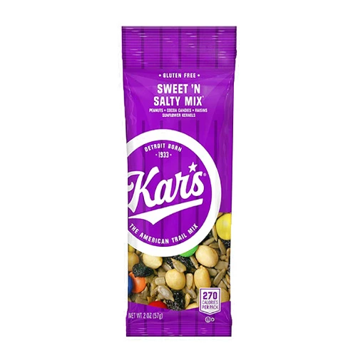 Kar's Kar’s Nuts Original Sweet ‘N Salty Trail Mix, 2 oz Individual Snack Packs – Bulk Pack of 72, Gluten-Free Snacks