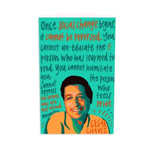 Generic Cesar Chavez Poster 12x18inch Unframed Social Justice Art Canvas Quotes Posters Wall Art Picture Prints Paintings for Living Room Bedroom Office