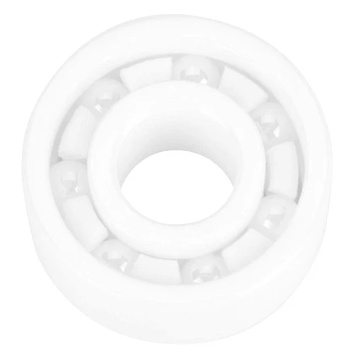 Walfront Ceramic Bearing, Walfront High Exactness Sealed Full Ceramic Bearing ZrO2 Ball Bearing 10x26x8mm Zirconia Oxide White