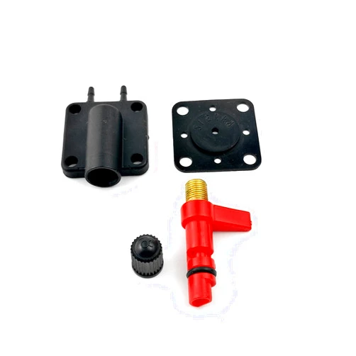 WINGOGO 175158 18-7044 Service Maintenance Valve Kit Replacement for Evinrude Johnson OMC Outboard Motor Carburetor Fuel Pump Choke Primer Solenoid Replaces 18-0871 18-7044-1 765749 437228