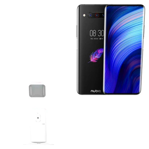 BoxWave Stand and Mount for ZTE Nubia Z20 (Stand and Mount PivotTrack360 Selfie Stand, Facial Tracking Pivot Stand Mount for ZTE Nubia Z20 - Winter White