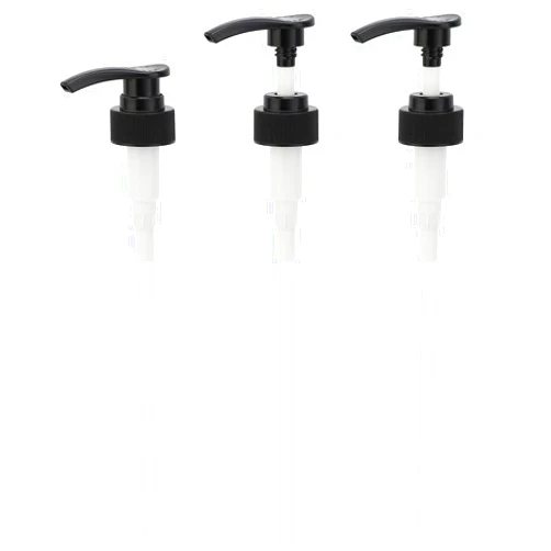 Segbeauty Lotion Dispenser Pump Head, 3 Pack Shower Bottle Pump Replacement, Plastic Tube Pump Top Set Fits Bottle Neck 1.2in Shampoo and Conditioner Dispenser Bathroom Kitchen