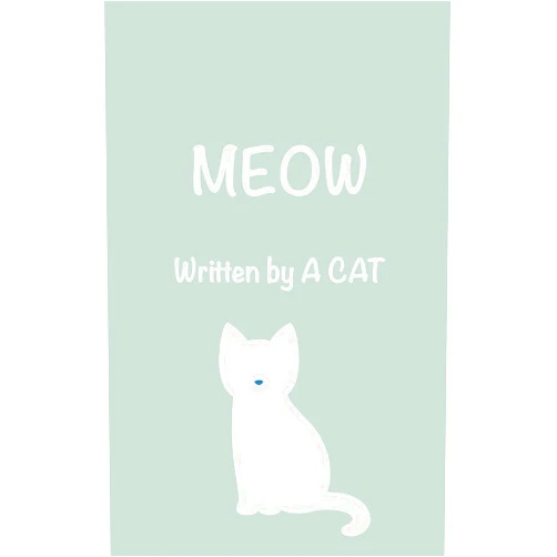 Sir Purrs-A-Lot MEOW Cat Book