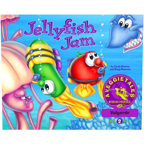 Cindy Kenney,Doug Peterson Jellyfish Jam - VeggieTales Mission Possible Adventure Series #2: Personalized for Valgerdr (Boy)