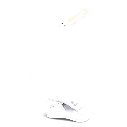 Vekkia 3000K Warm LED Rechargeable Book Light, Easy for Eyes, Clip on Reading Lights for Reading in Bed, Car & Travel, Lightweight Slim 2.1 oz. Perfect for Readers (Elegant White)