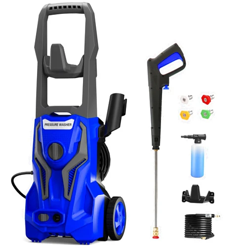 ZHUOLIN 4200 PSI 2.8 GPM Pressure Washer Powered - Electric Power Washer for Cars Washing with 25FT Pressure Hose, Blue