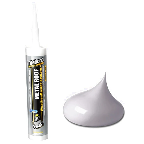 Titebond WeatherMaster Metal Roof Sealant 62491A Gray 10.1-Oz