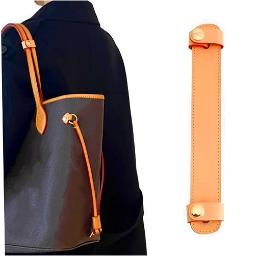KIYOMIL Leather Shoulder Strap Pad Replacement,Cushion Strap Pads Detachable Cover for Tote Bag (Beeswax-pro)